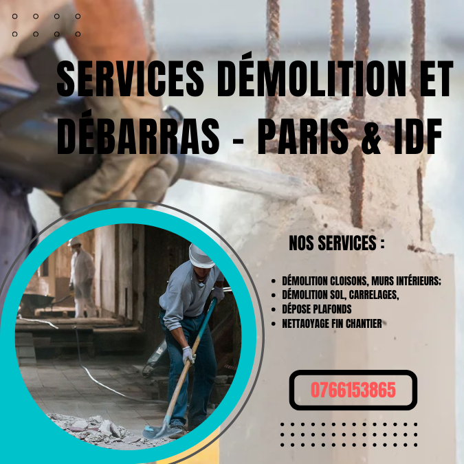 Services Démolition et Débarras 