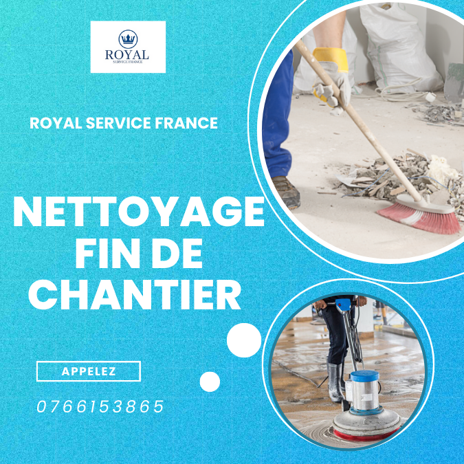 Nettoyage de fin de chantier Paris et Iles de France 