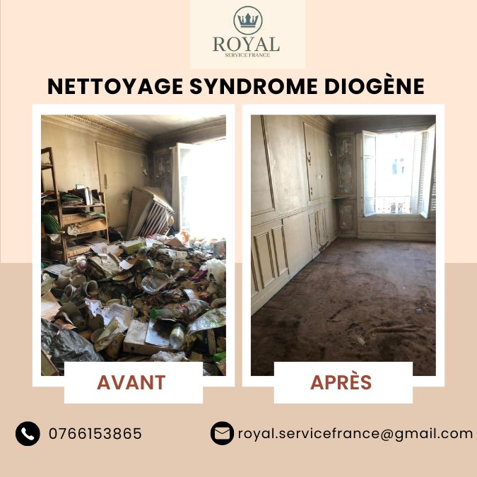 Nettoyage Appartement syndrome Diogène à Paris