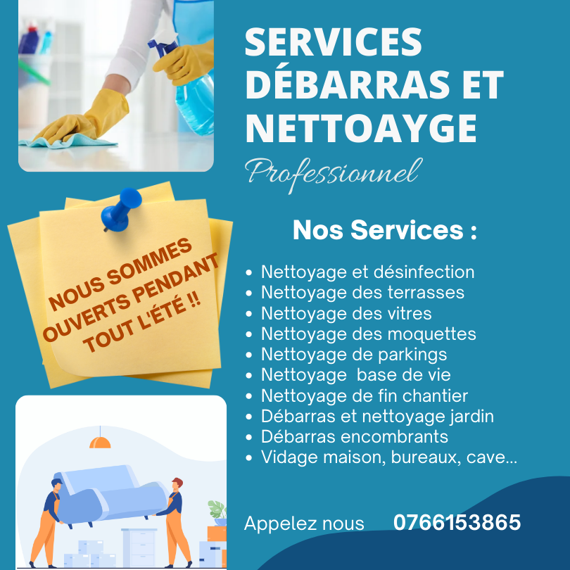 Nous sommes ouverts pendant tout l'été 