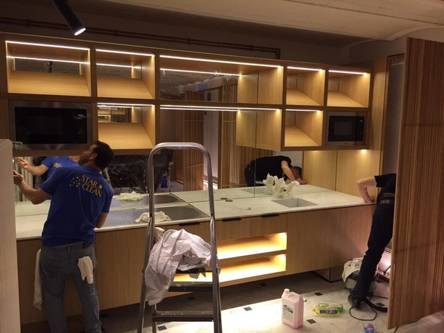 nettoyage lavabo + vitre