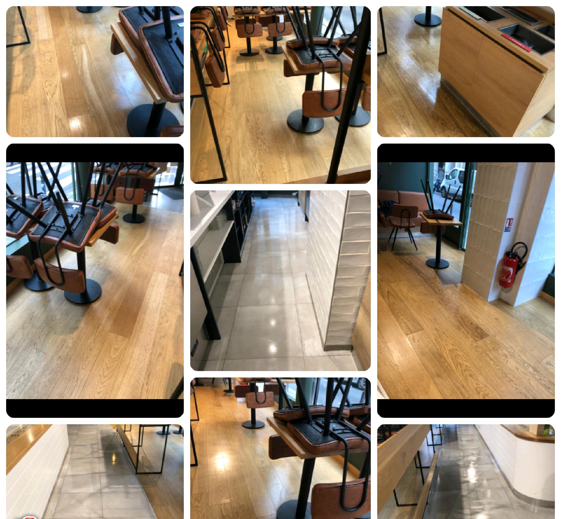 Nettoyage complet d'un restaurant Parisien 