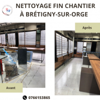 Nettoyage Fin Chantier à Brétigny-Sur-Orge